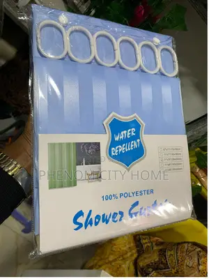 Blue Colour Shower Curtains