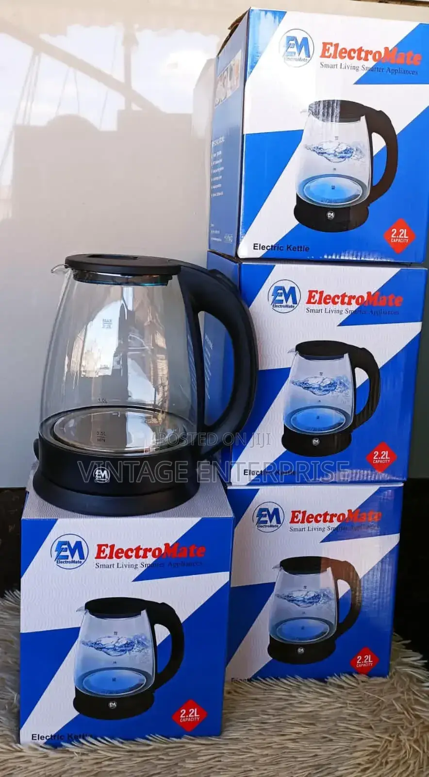 Electromate Electric Kettle 2.2 Litres