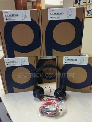 8x220aa Poly Blackwire 3320 Stereo Usb-C Headset