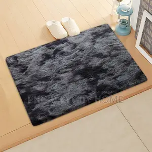 Fluffy Patched Doormats Available