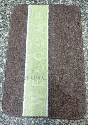 Rubber Bottom Welcome Doormat Available