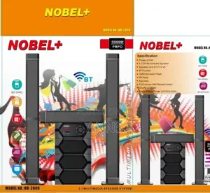 Nobel 5.1ch Excellent 55000W Best Home Theatre-Nb2040