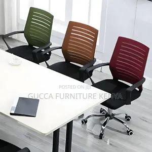 Office Chairs: Modern Mesh Color Conference Chair