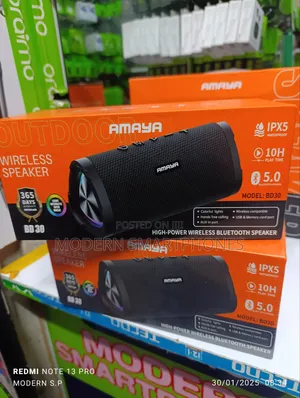 Amaya BD30 Wireless Bluetooth Speaker IPX5 Waterproof