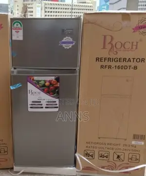Roch 128L RFR-160DT-B Defrost Double Door Refrigerator