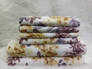 Both Printed Flat Cotton Bedsheet Set