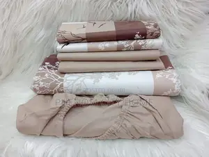 A Pair of Cotton Fitted Bedsheet Set