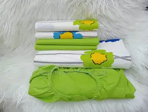 A Pair of Cotton Fitted Bedsheet Set