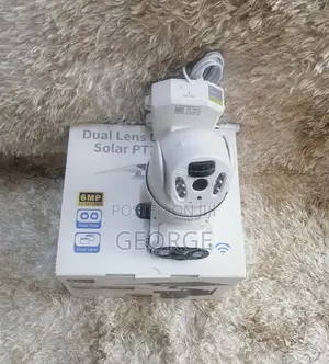 6mp/ 4g Ubox Dual Lens Up-Market Solar PTZ Camera