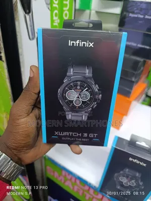 Infinix Xwatch 3 GT Smartwatch Integrated GPS 500mah Battery