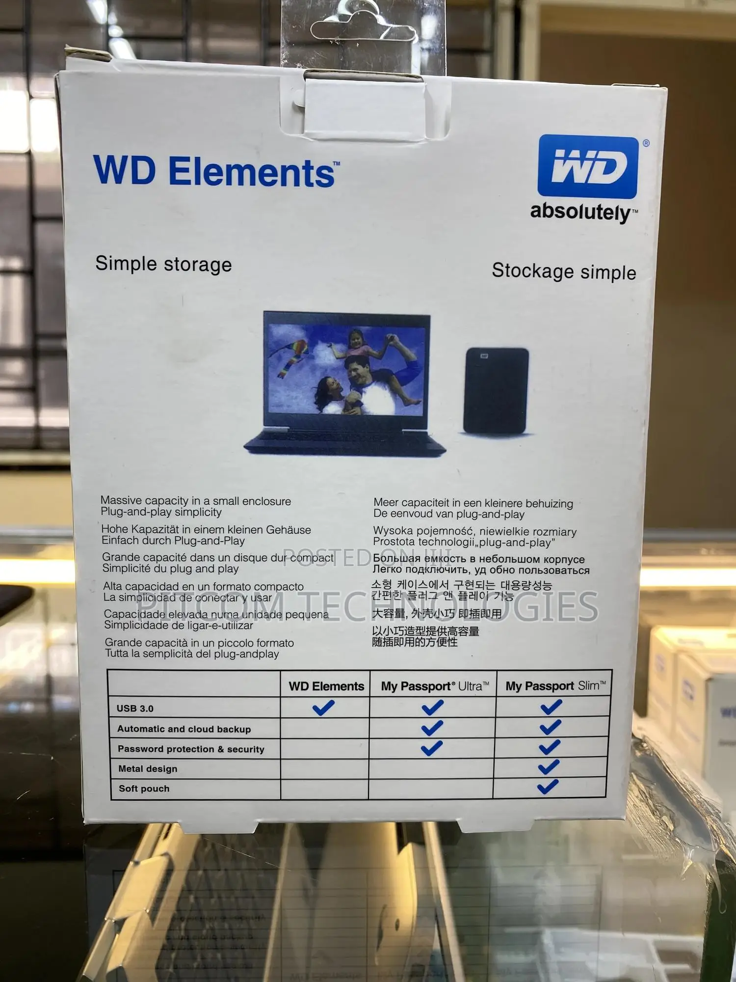 1 Tb New External Harddisk