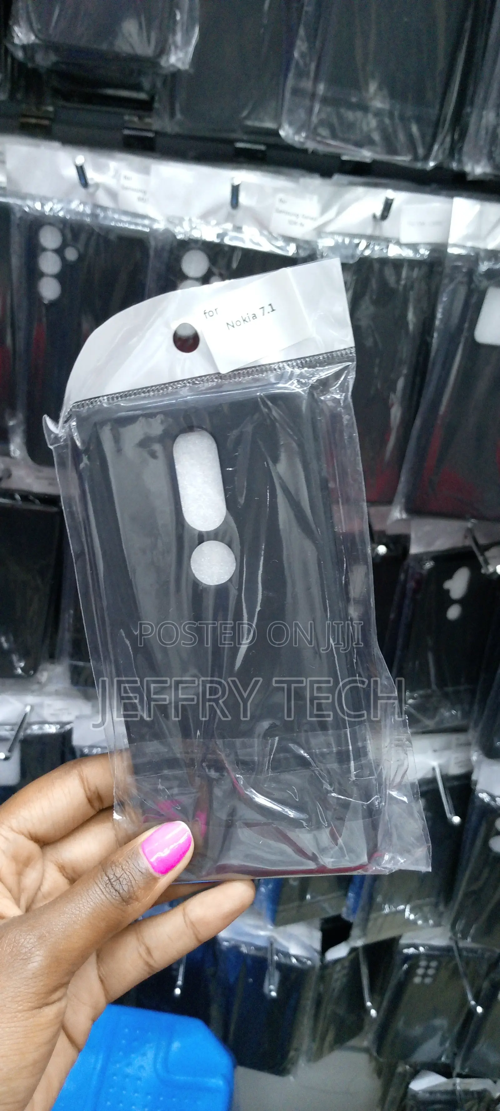 Soft Silicone Simple Long Lasting Case for Nokia 7.1