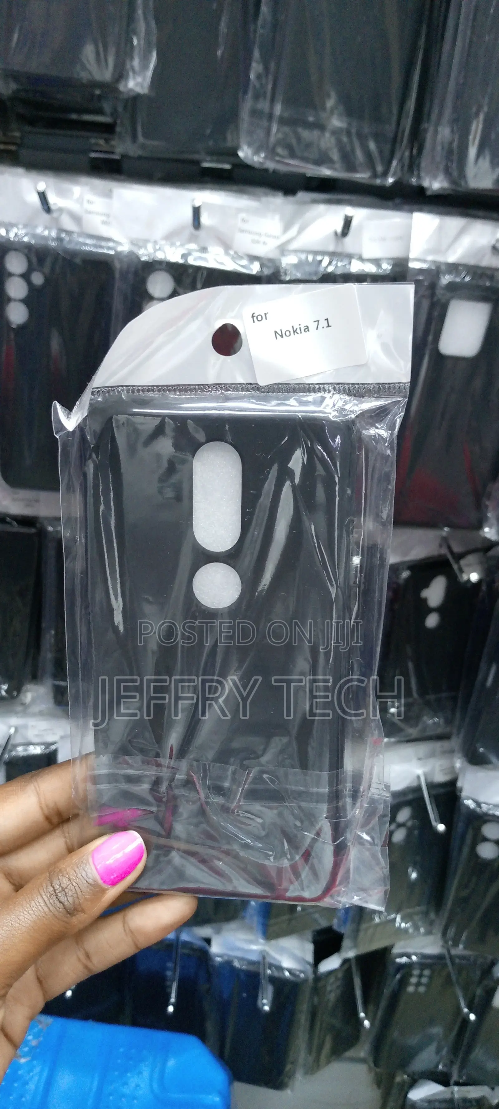 Soft Silicone Simple Long Lasting Case for Nokia 7.1