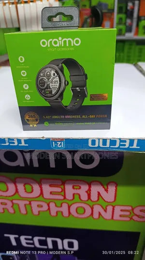 Oraimo Watch 5R 1.43'' Amoled IP68 Smart Watch