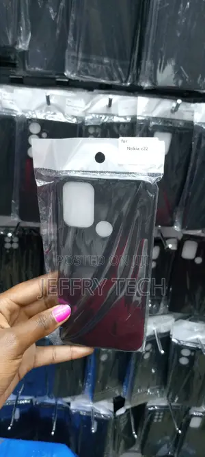 Soft Anti-Fingerprint Silicone TPU Cover Case Nokia C22