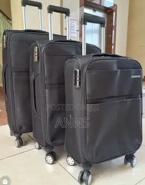 3 in 1 Fabric Laxurious Suitcase Briefcase Travel Bag