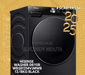 Hisense Washer Dryer WDSE1214VJMWB 12/8kg