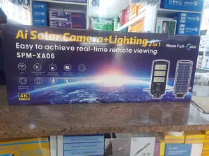 450watts Ai Solar Camera + Lighting , Model SPM-Xa06.
