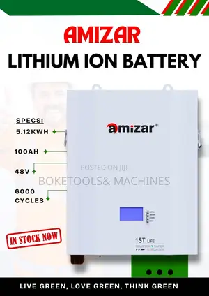 5.12kwh 48v Amizar Lifepo4 Lithium Battery