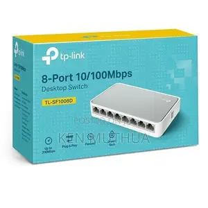 Tp-Link TL-SF1008D 8-Port 10/100mbps Desktop Switch