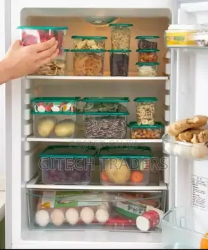 *17/Sets Fresh-Keeping Food Box Set Refrigerator Plastic
