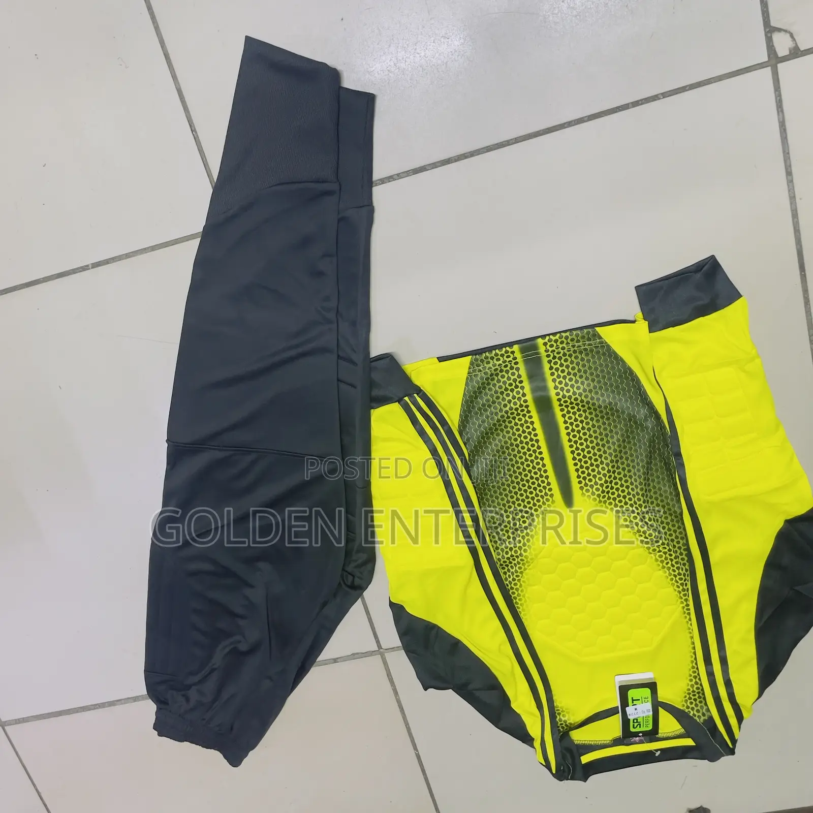 Yellow Goalkeeper Jersey