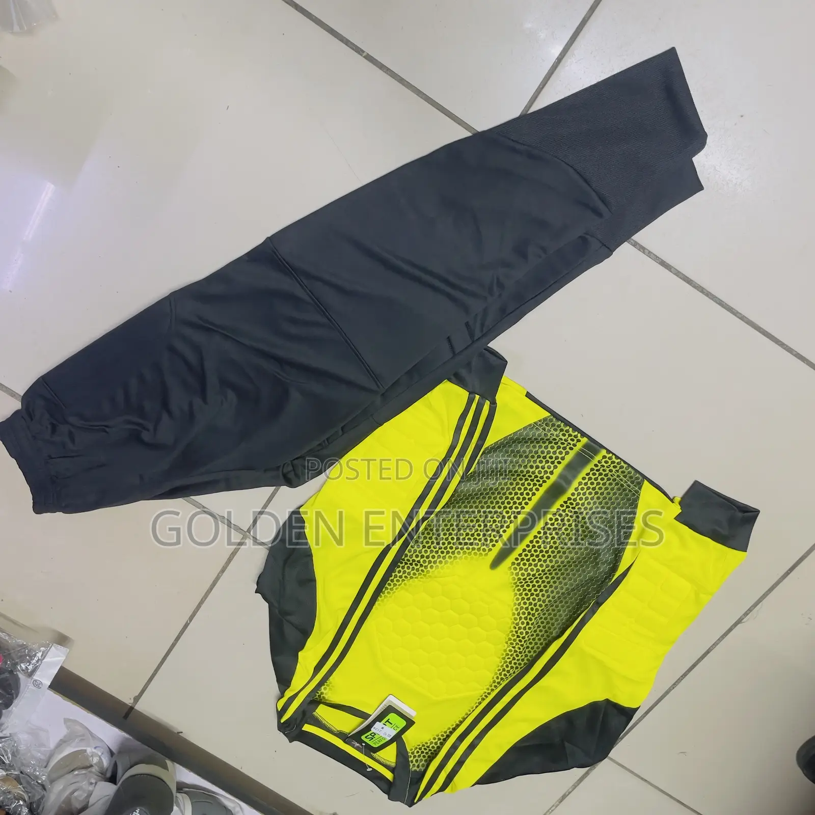 Yellow Goalkeeper Jersey