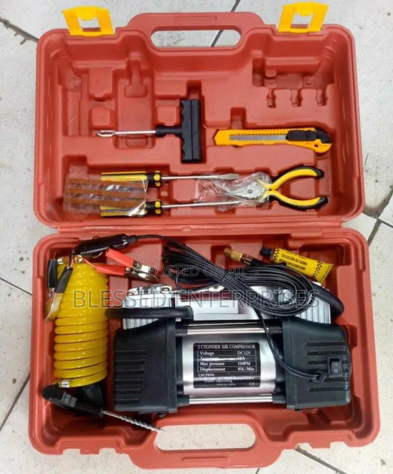 Portable Air Compressor Machine/ Tyre Inflator Pump