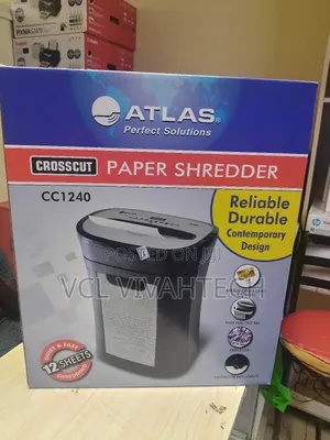 Atlas Cc1240 12 Sheet Cross Cut Shredder