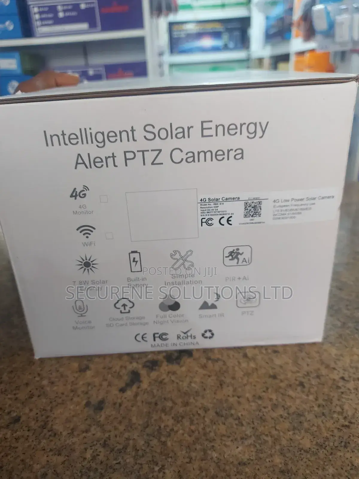 RBX-S10 4G Solar Camera,