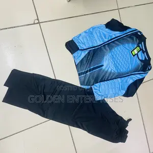 Blue Goalkeeper Jersey Set