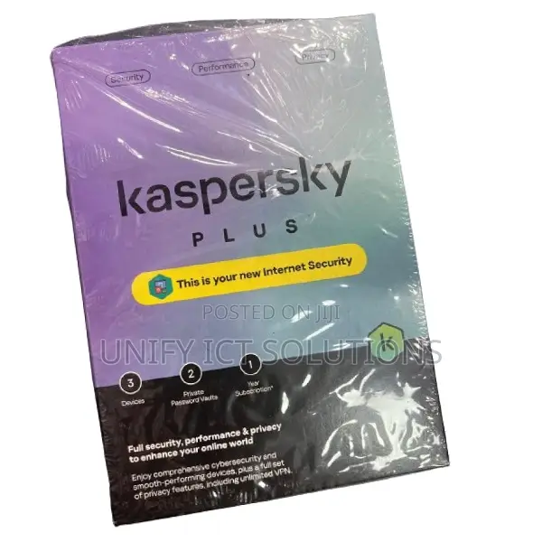 Kaspersky Plus 3 Devices - 1 Year