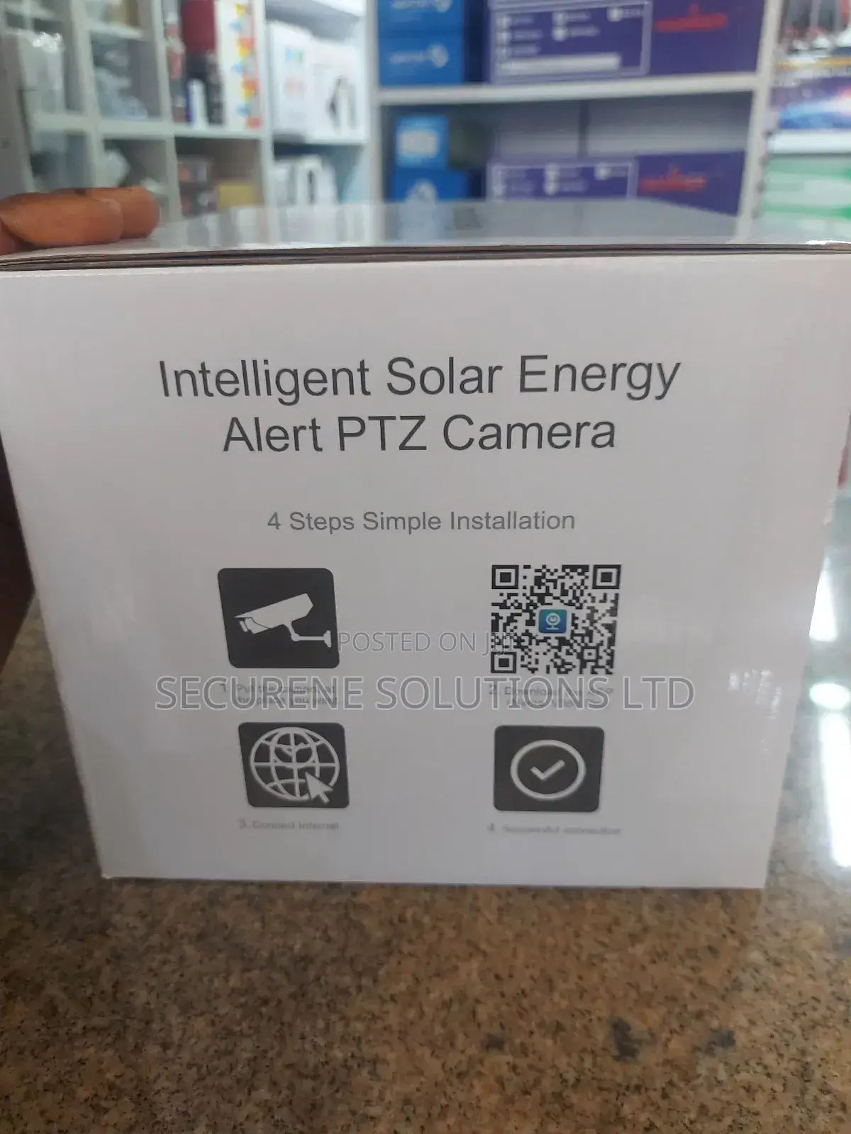 Dual Lens Outdoor 4G Solar Camera With Wifi Functionality.