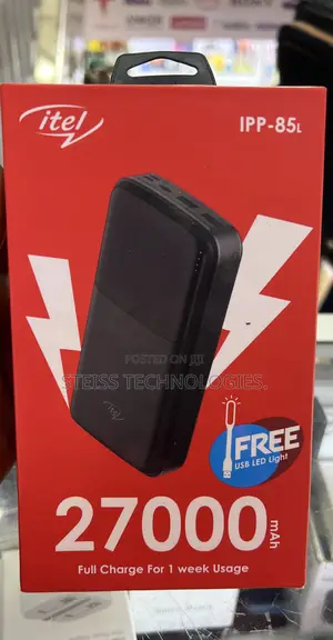 Itel 27000mah Powerbank.