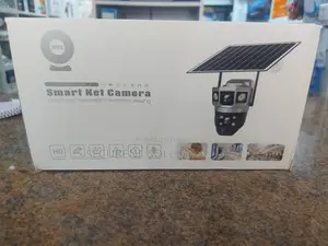V380 Dual Lens 4g Sim Camera With Solar Panel.