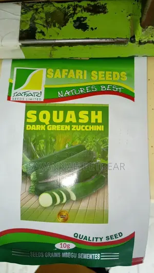 Squash Dark Green Zucchini - 10 Grams