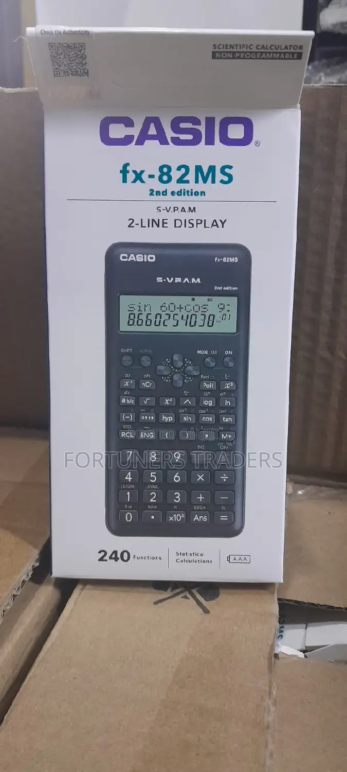 Casio Scientific Fx- 82ms Calculator
