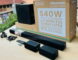 Hisense 540 Watts HSS100 Soundbar 5.1 Channel