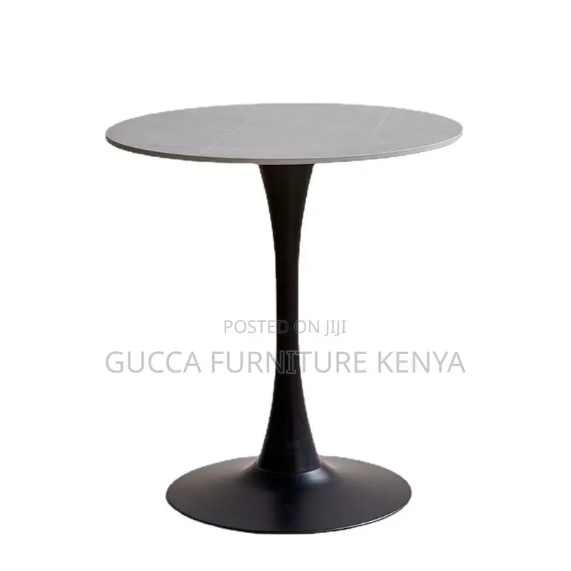 Dining Tables: Casual Orbicular Sintered Dining Table