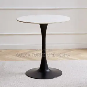 Dining Tables: Casual Orbicular Sintered Dining Table