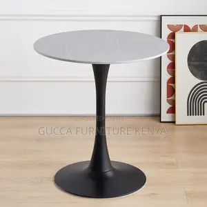 Dining Tables: Casual Orbicular Sintered Dining Table