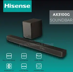Hisense 480watt HS3100 Soundbar 3.1 Channel