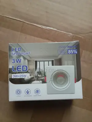 3w Square, Downlight, Ceiling Light, Walllight, Gypsum Light