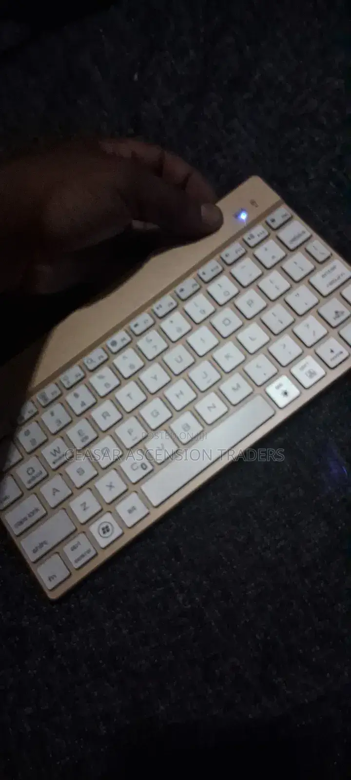 Wireless Rechargeable Bluetooth Backlit Keyboard