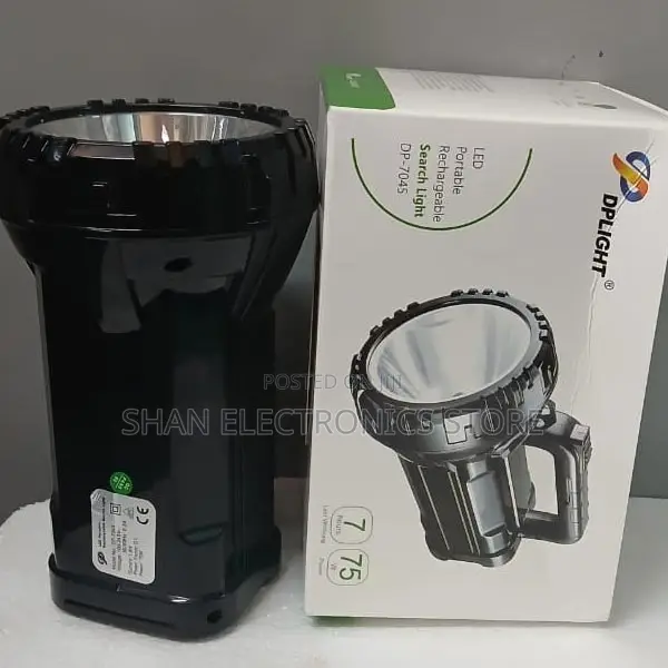 DP-7045B 7/14 Hours Portable Rechargeable LED Search Light.