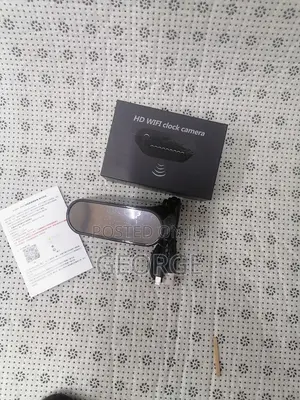 Maintainable Hidden HD Wifi Clock Camera.