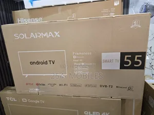 Solarmax 55" Smart Android Digital Tv :Netflix-Showmax-Youtu