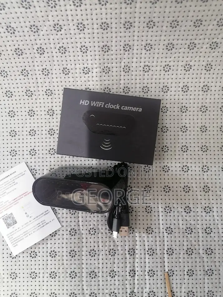 Spy Camera Hidden Clock Spy Camera With Audio,Impactful