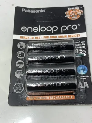Pre-Charged Rechargeable Panasonic Battery