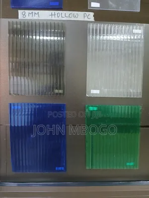 Hollow Polycarbonate Sheet (Clear ,Green,Blue,Bronze )